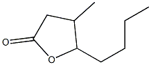 beta-methyl-gamma-octalactone,,结构式