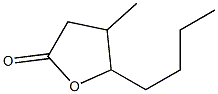 beta-methyl-gamma-octalactone Struktur