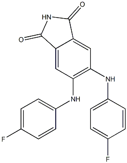 4,5-bis(4-fluoroanilino)phthalimide