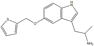 1-(5-(2-thenyloxy)-1H-indol-3-yl)propan-2-amine