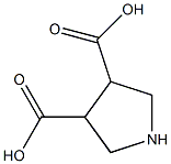 pyrrolidine-3,4-dicarboxylic acid 结构式