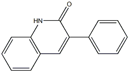 3-phenyl-2-quinolone Structure