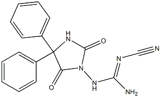 2-cyanoguanidinophenytoin,,结构式
