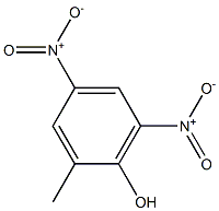1-HYDROXY-2-METHYL-4,6-DINITROBENZENE 结构式
