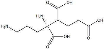 L-ORNITHINEALPHA-GLUTARICACID Structure