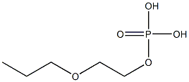 PROPYLGLYCOLPHOSPHATE 化学構造式