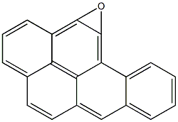 BENZO(A)PYRENE-11,12-EPOXIDE 结构式