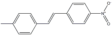 TRANS-4'-METHYL-4-NITROSTILBENE,,结构式