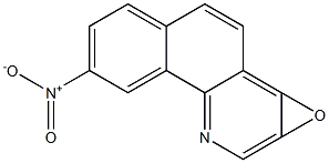 6-NITRO-4-AZAPHENANTHRENEN-OXIDE,,结构式