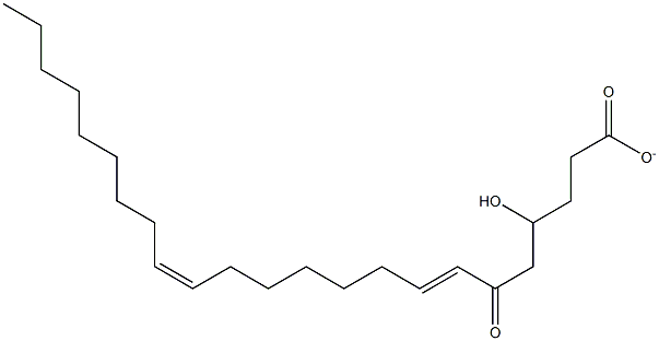 (5E,12Z)-2-HYDROXY-4-OXOHENEICOSA-5,12-DIEN-1-YLACETATE,,结构式