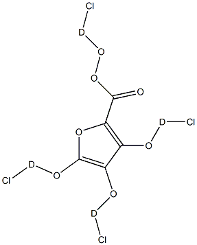 5-(TETRADECLOXY)-2-FUROICACID Structure