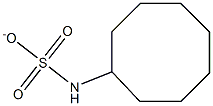 CYCLOOCTYLSULPHAMATE,,结构式