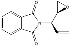 N-((1R,2S)-1-VINYL-2,3-EPOXYPROPYL)PHTHALIMIDE Structure