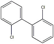 2,2'-DICHLORO-1,1'-DIPHENYL 化学構造式