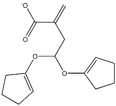 DICYCLOPENTENEOXYETHYLACRYLATE Struktur