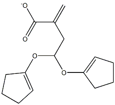 DICYCLOPENTENEOXYETHYLACRYLATE Structure