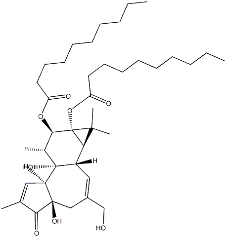 4-BETA-PHORBOL-12,13-DIDECANOATE Structure