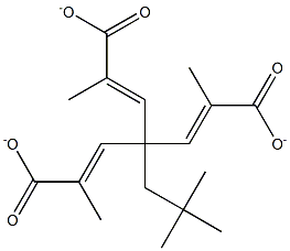 TRIMETHYLPROPANETRIMETHACRYLATE Structure