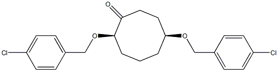 CIS-1,5-BIS(PARA-CHLOROBENZYLOXY)-CYCLOOCTANONE