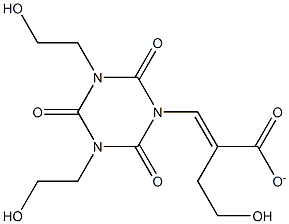TRIS(2-HYDROXYETHYL)ISOCYANURATEACRYLATE,,结构式