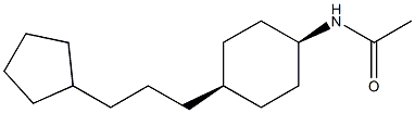 CIS-N-ACETYL-4-(3-CYCLOPENTYLPROPYL)CYCLOHEXYLAMINE