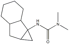 HEXAHYDROMETHANOINDANYLDIMETHYLUREA,,结构式