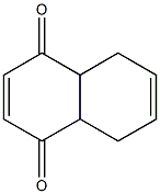 1,4,4A,8A-TETRAHYDRO-5,8-NAPHTHOQUINONE Struktur