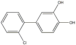 2-CHLORO-3',4'-DIHYDROXYBIPHENYL 结构式