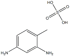 TOLUENE-2,4-DIAMINE,SULPHATE Structure