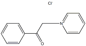 1-PHENACYLPYRIDINIUMCHLORIDE Struktur