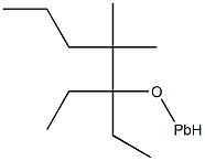 TRIETHYLNEOPENTOXYLEAD 结构式