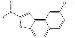 8-METHOXY-2-NITRONAPHTHO(2,1-B)FURAN 结构式