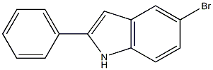 5-BROMO-2-PHENYL-INDOLE Struktur