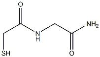 N-MERCAPTOACETYLGLYCINAMIDE,,结构式