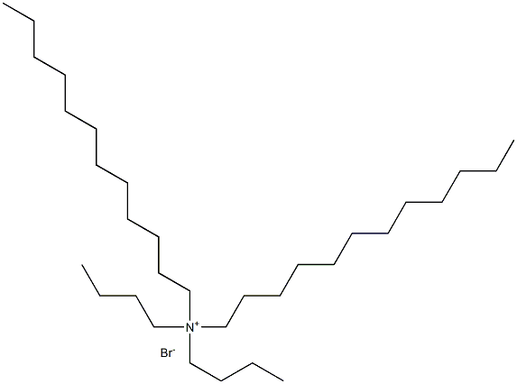 DIDODECYLDIBUTYLAMMONIUMBROMIDE Structure