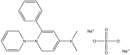 SODIUM(4-DIMETHYLAMINO)PHENYLDIAZINESULPHATE 化学構造式