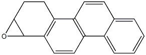 TETRAHYDROEPOXYCHRYSENE Structure