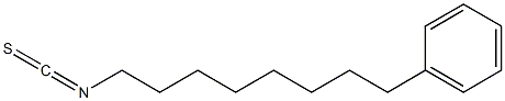 8-PHENYLOCTYLISOTHIOCYANATE 结构式