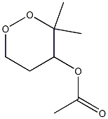 ACETOXYDIMETHYLDIOXANE Structure