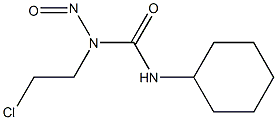 1-(2-CHLOROETHYL)-1-NITROSO-3-CYCLOHEXYLUREA Structure