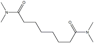 SUBERAMIDE,N,N,N',N'-TETRAMETHYL- Structure