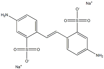 4,4'-DIAMINO-2,2'-STILBENEDISULPHONICACID,DISODIUMSALT,,结构式