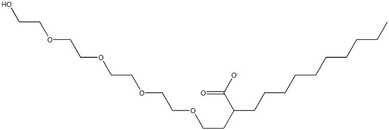 14-HYDROXY-3,6,9,12-TETRAOXATETRADECYLLAURATE Structure