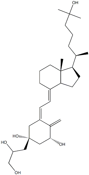 1ALPHA,25-DIHYDROXYVITAMIND3PROPYLENEGLYCOL 化学構造式