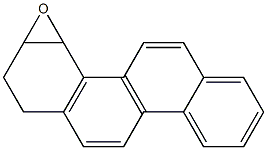 CHRYSENE,3,4-EPOXY-1,2,3,4-TETRAHYDRO-,,结构式