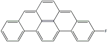 3-FLUORODIBENZO(A,I)PYRENE 化学構造式