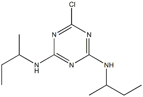 2-CHLORO-4,6-BIS(SEC-BUTYLAMINO)-S-TRIAZINE