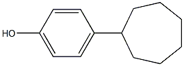 4-CYCLOHEPTYLPHENOL Struktur