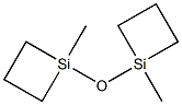 BIS(1-METHYL-1-SILACYCLOBUTAN-1-YL)ETHER Structure