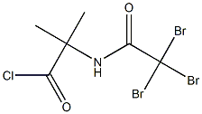 2-METHYL-2-(2,2,2-TRIBROMOACETYLAMINO)PROPANOYLCHLORIDE Structure